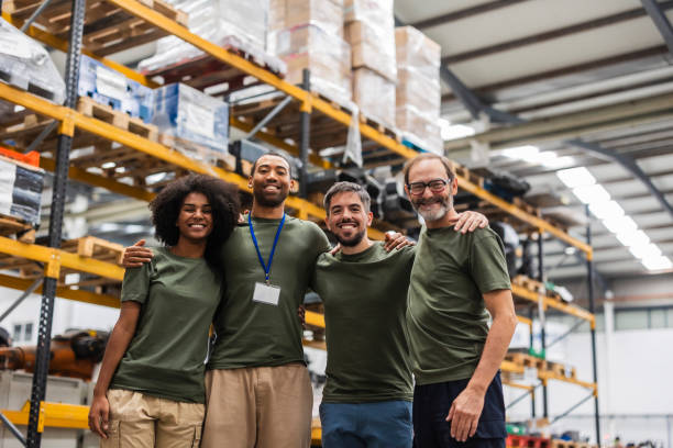 TIFFA Logistics Center team collaborating on operations
